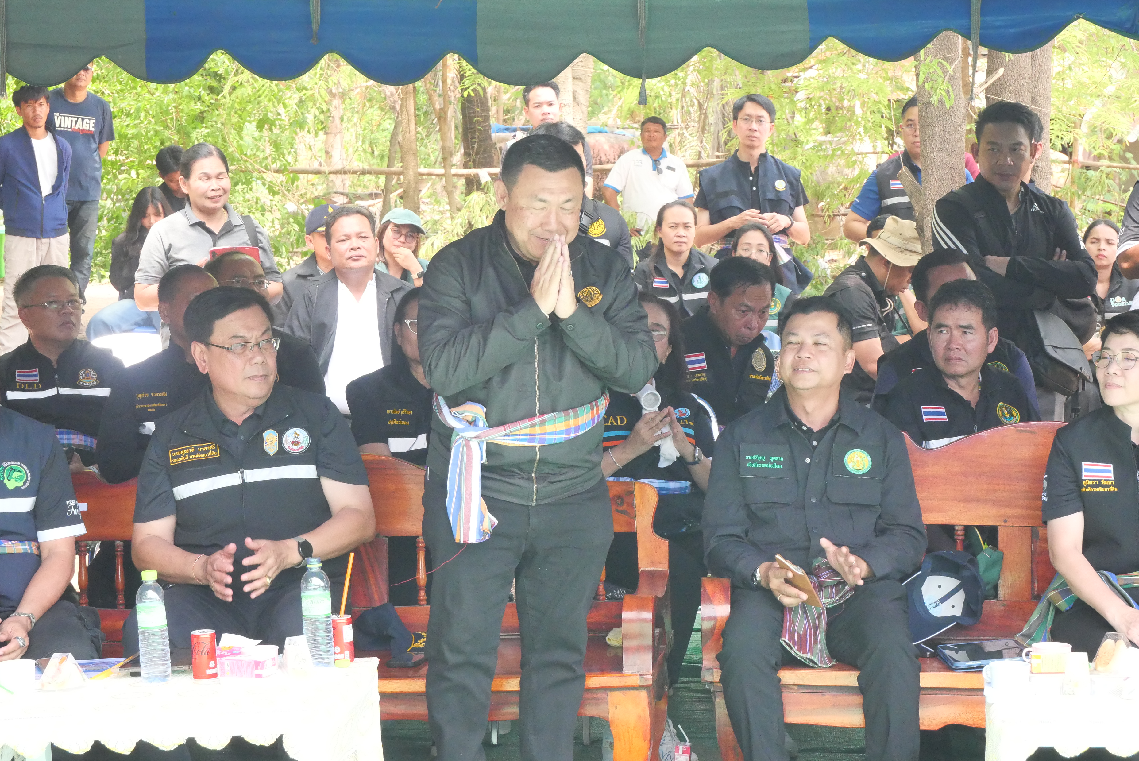 title - ส.ป.ก. ติดตามรัฐมนตรีช่วยว่าการกระทรวงเกษตรและสหกรณ์ (นายวัชระพล ขาวขำ) พร้อมคณะ ลงพื้นที่ตรวจราชการในพื้นที่จังหวัดกาฬสินธุ์ (จุดที่ 1) 